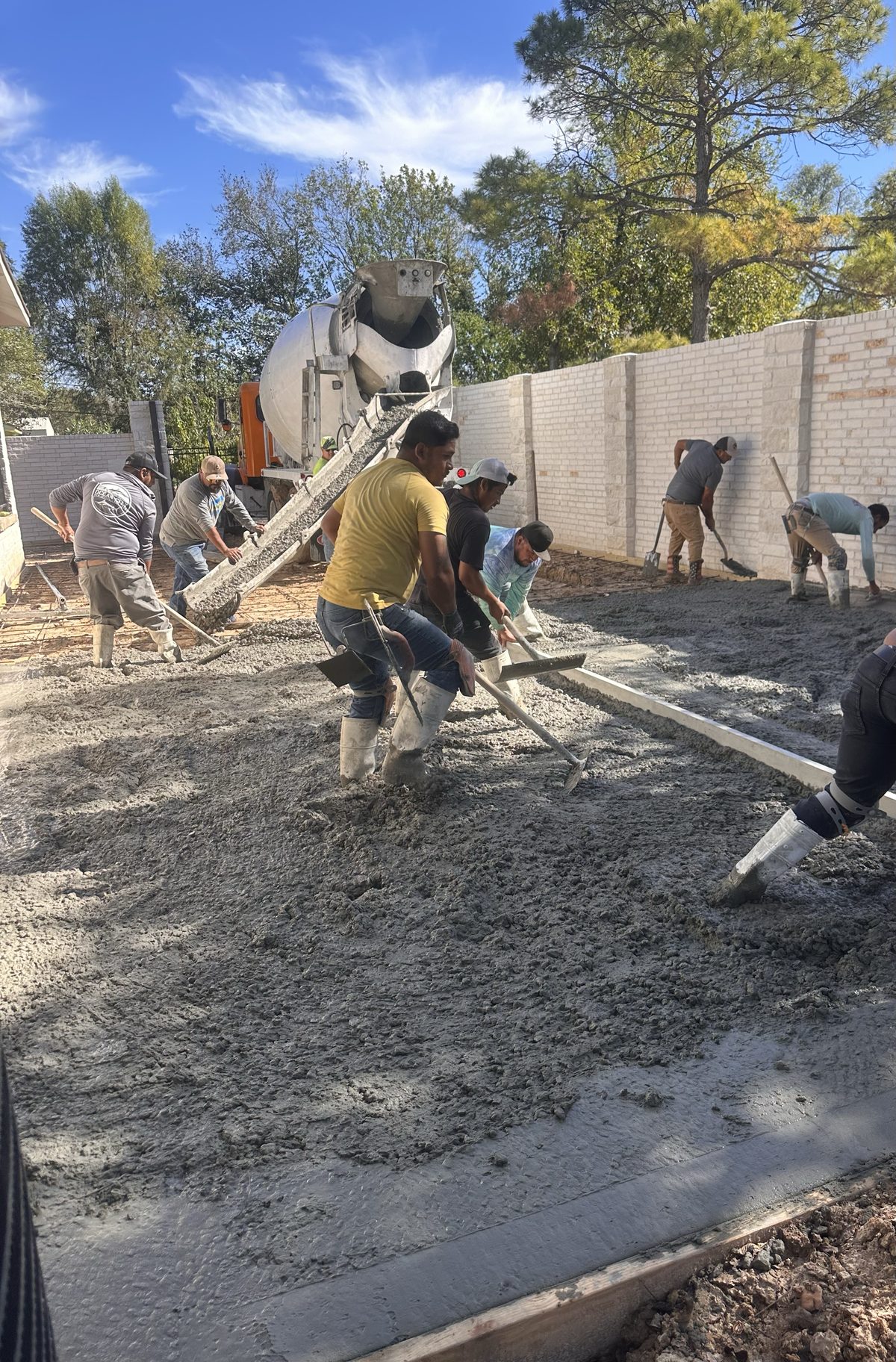 Coronado Exteriors crew on a job site