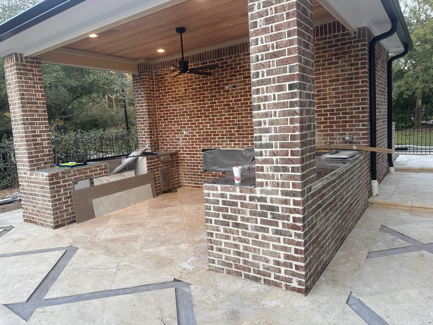 Brick masonry material