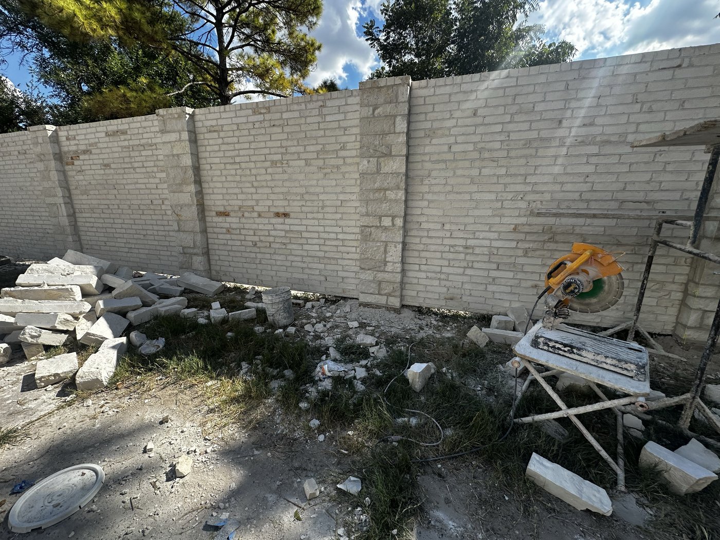 Masonry project by Coronado Exteriors