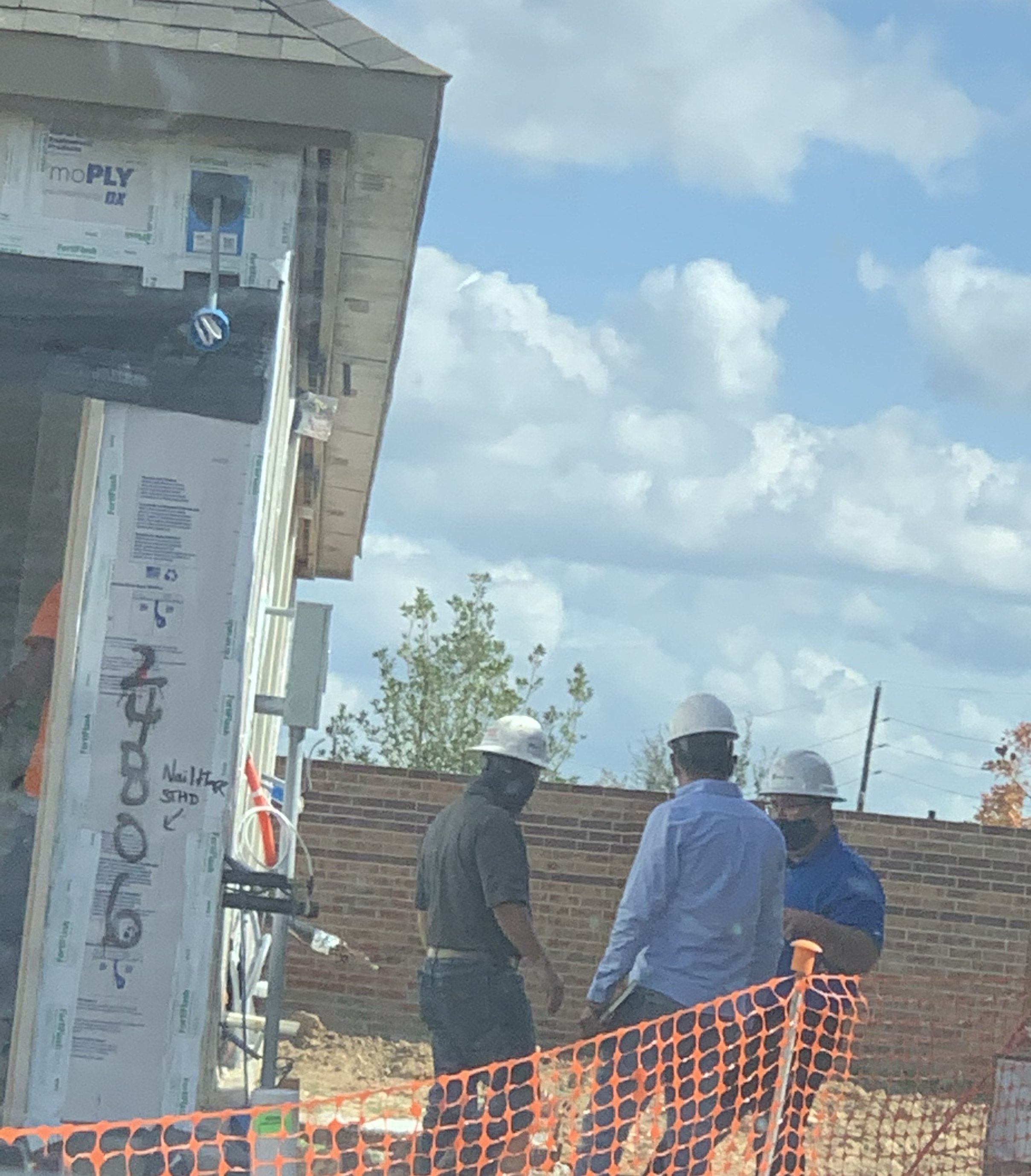 Alejandro Coronado on a builder job site